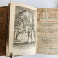1742 TURKISH SPY in Courts of Christian Princes 5 VOLUMES antique ILLUSTRATED