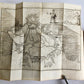 1742 TURKISH SPY in Courts of Christian Princes 5 VOLUMES antique ILLUSTRATED