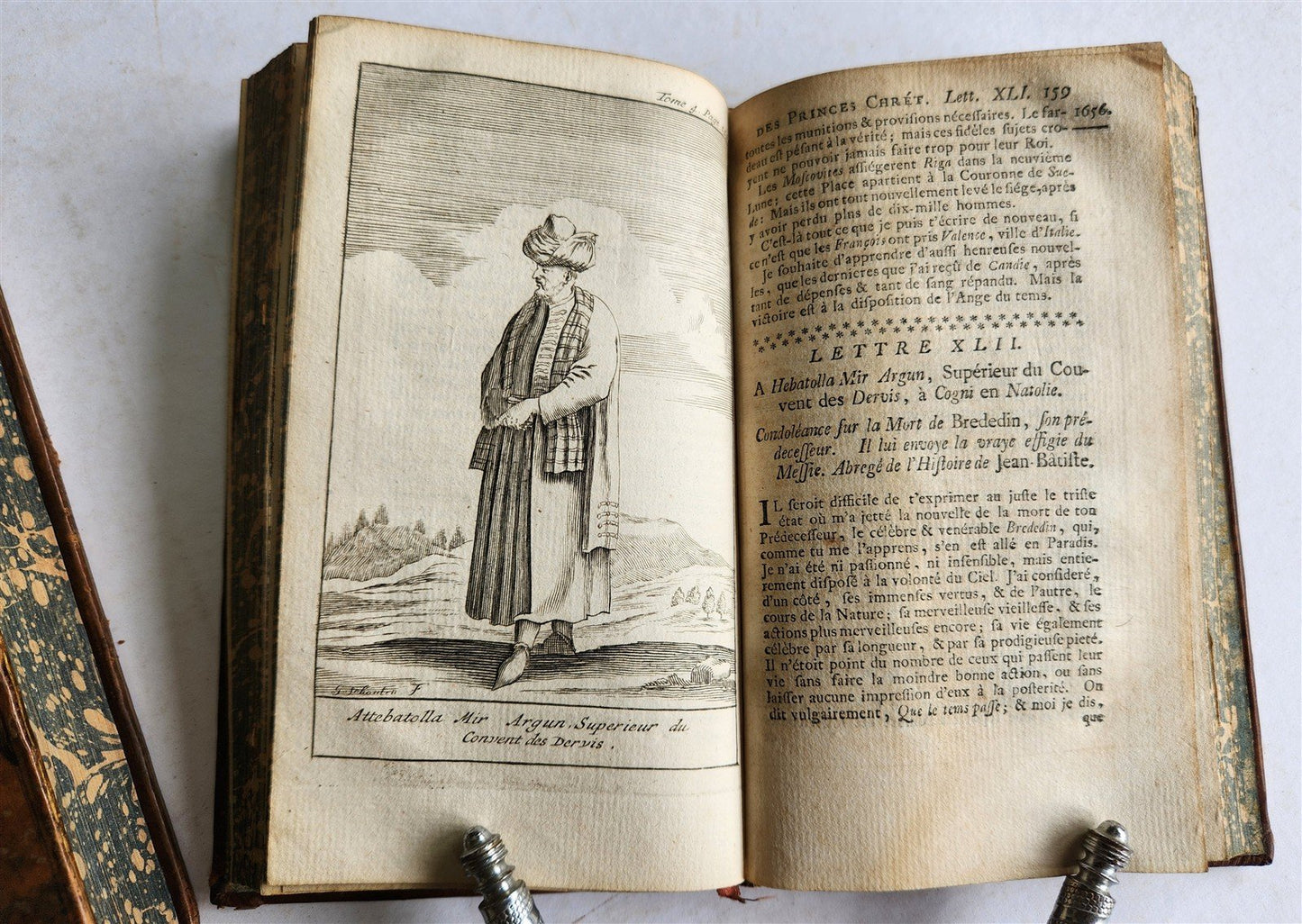 1742 TURKISH SPY in Courts of Christian Princes 5 VOLUMES antique ILLUSTRATED
