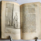 1742 TURKISH SPY in Courts of Christian Princes 5 VOLUMES antique ILLUSTRATED