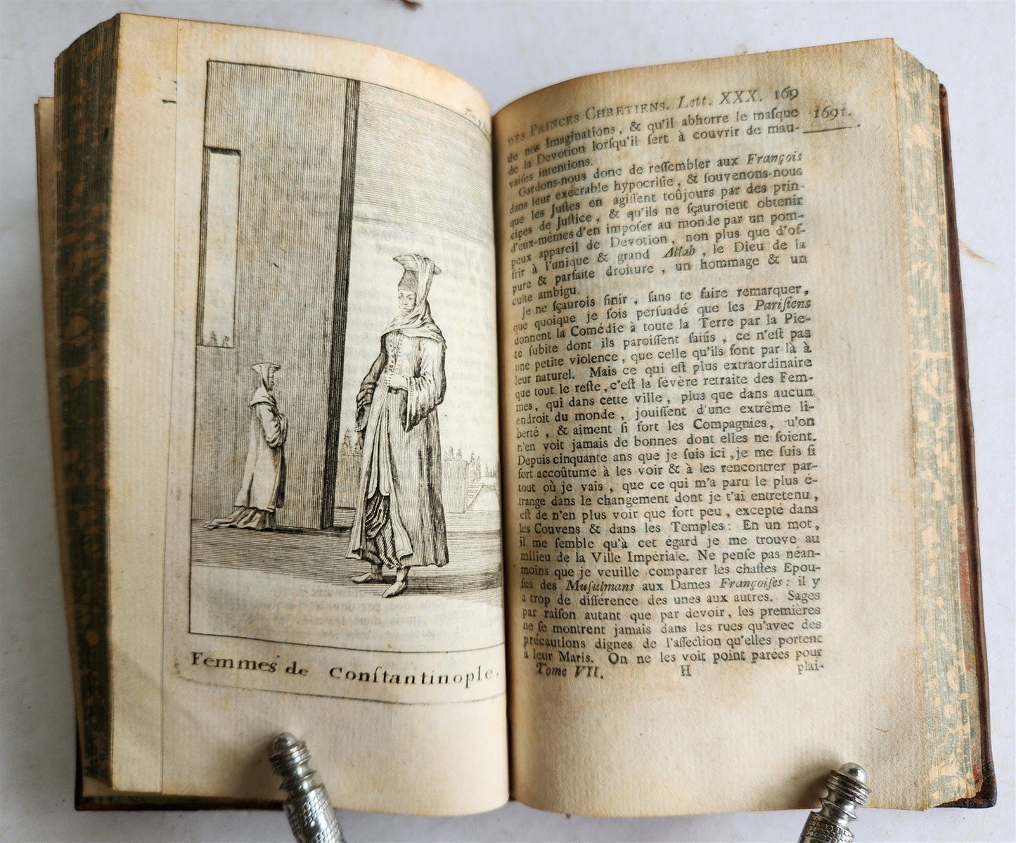 1742 TURKISH SPY in Courts of Christian Princes 5 VOLUMES antique ILLUSTRATED