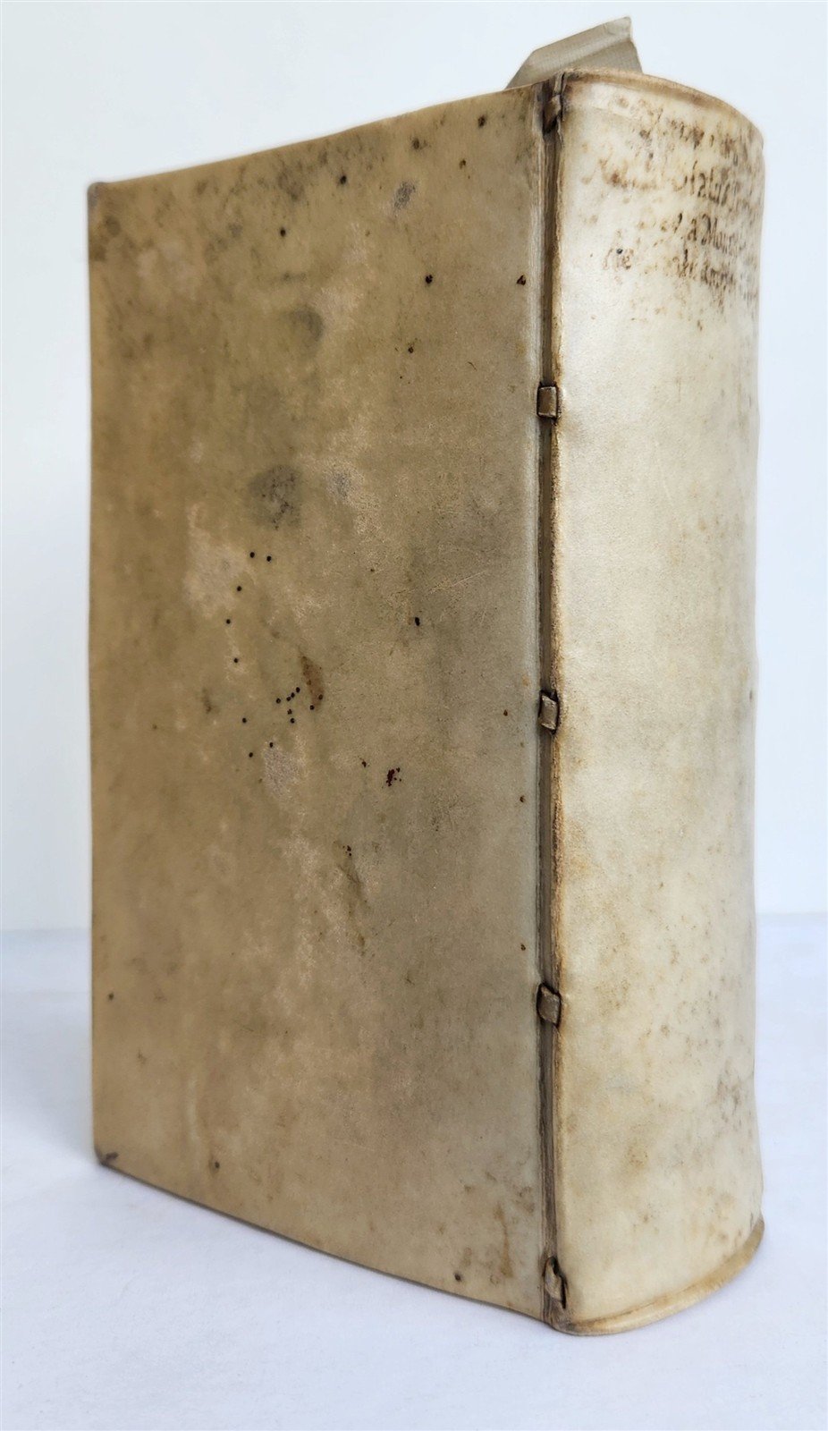 1647 RATIONE STATUS in IMPERIO NOSTRO ROMANO-GERMANICO antique VELLUM BINDING