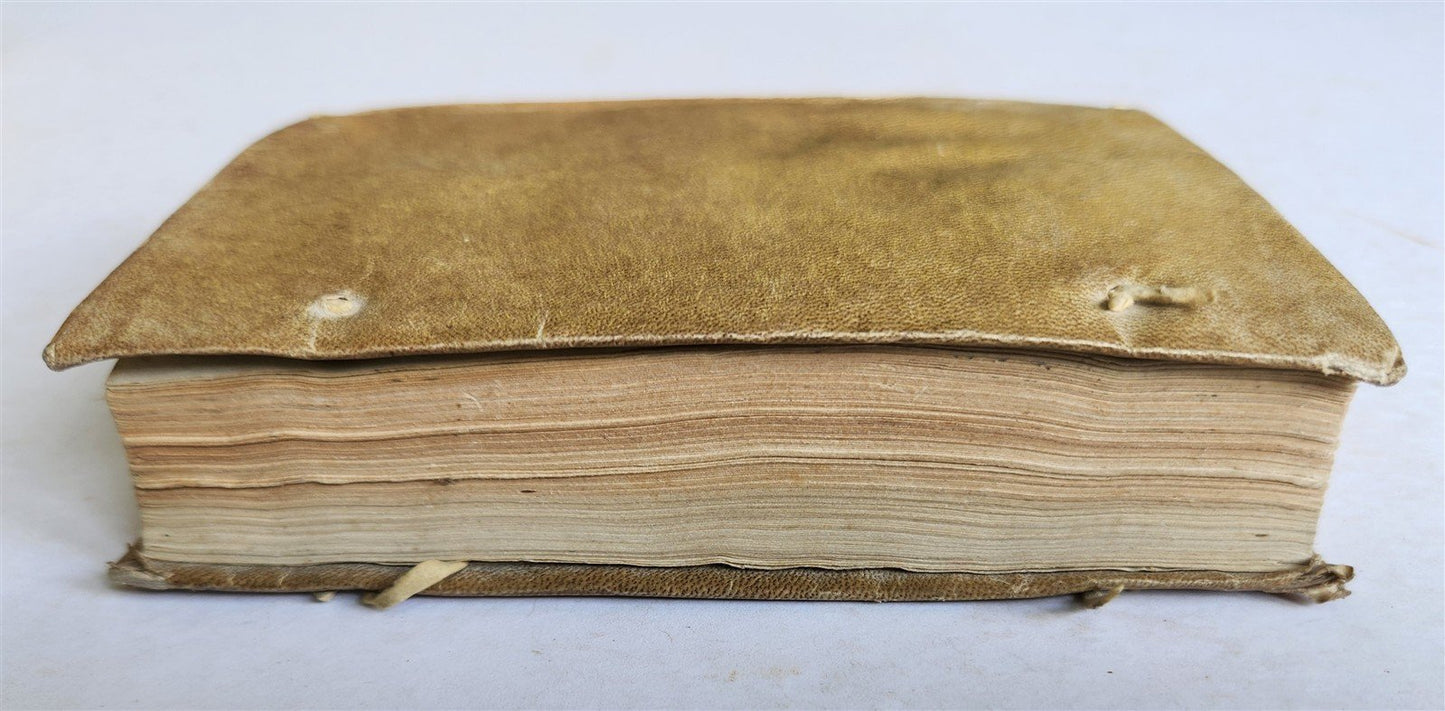 1701 FAX CHRONOLOGICA ad OMNIGENAM HISTORIAM antique VELLUM BINDING