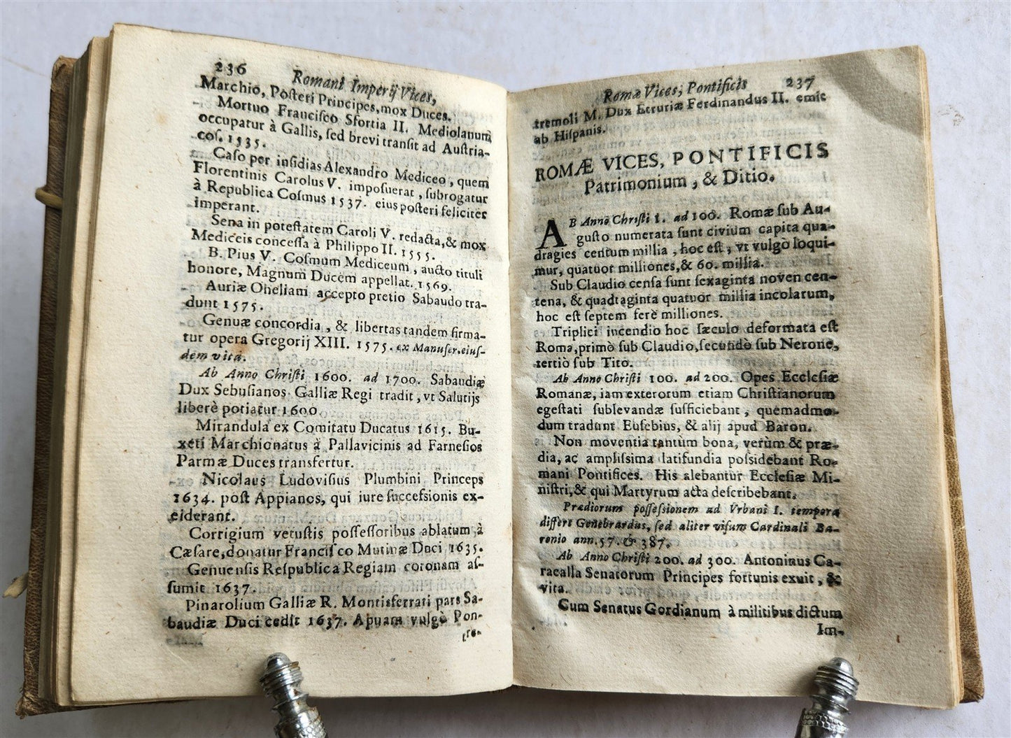 1701 FAX CHRONOLOGICA ad OMNIGENAM HISTORIAM antique VELLUM BINDING