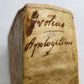 1622 APOLOGETICUS EORUM QVI HOLLANDIAE by Hugone Grotio antique VELLUM BINDING