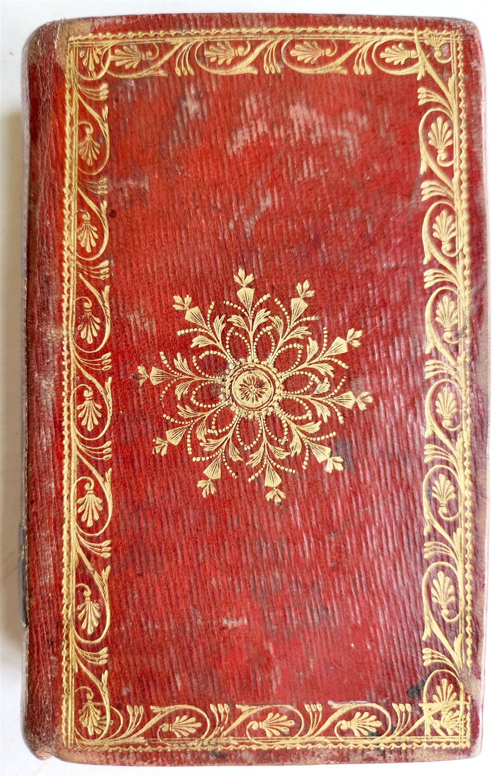 1741 OFFICIUM HEBDOMADAE SANCTAE antique DECORATIVE BINDING Holy Week Office