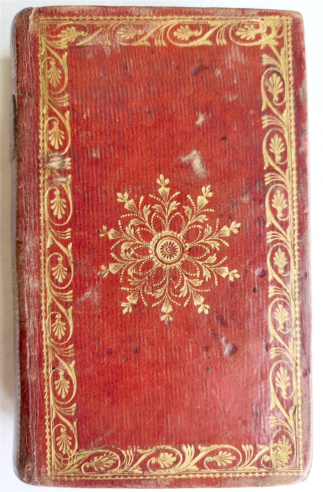 1741 OFFICIUM HEBDOMADAE SANCTAE antique DECORATIVE BINDING Holy Week Office