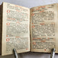 1741 OFFICIUM HEBDOMADAE SANCTAE antique DECORATIVE BINDING Holy Week Office