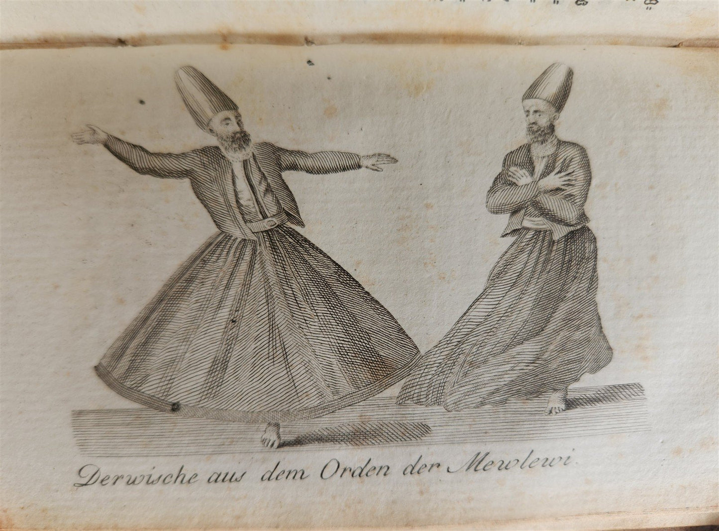 1828 CONSTANTINOPLE & TURKISH STATE antique ILLUSTRATED 2 volumes in German