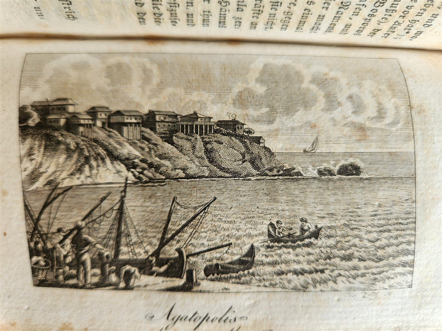 1828 CONSTANTINOPLE & TURKISH STATE antique ILLUSTRATED 2 volumes in German