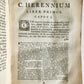1761 CICERO Rhetoricorum ad Herennium DECORATIVE VELLUM BINDING antique