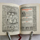 1882 Catholicum Romanum antique ILLUSTRATED PRAYER BOOK in GERMAN