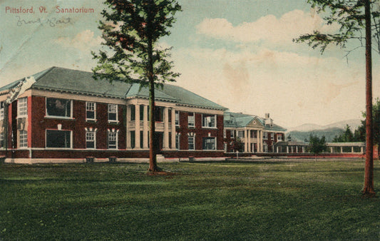 PITTSFORD VT SANATORIUM ANTIQUE POSTCARD