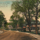 BRATTLEBORO VT NORTH MAIN & LINDEN STREET ANTIQUE POSTCARD
