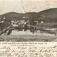 BELLOWS FALLS VT RAILROAD BRIDGE ANTIQUE POSTCARD