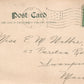 BELLOWS FALLS VT RAILROAD BRIDGE ANTIQUE POSTCARD