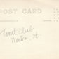 WESTON VT TROUT CLUB ANTIQUE REAL PHOTO POSTCARD RPPC