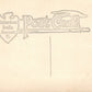 WILLOUGHBY VT GAS STATION THE LOG CABIN ANTIQUE REAL PHOTO POSTCARD RPPC