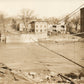 BURLINGTON VT WINOSKI BRIDGE ANTIQUE REAL PHOTO POSTCARD RPPC