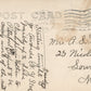 PITTSFORD VT VERMONT HILLS ANTIQUE REAL PHOTO POSTCARD RPPC