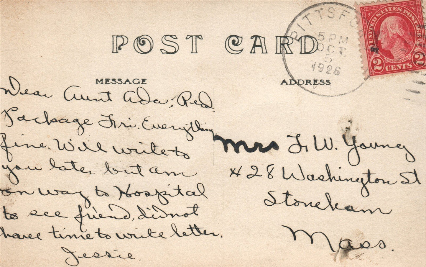 PITTSFORD VT SANATORIUM ANTIQUE REAL PHOTO POSTCARD RPPC