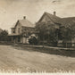 ATHENS WI 1908 STREET SCENE ANTIQUE REAL PHOTO POSTCARD RPPC