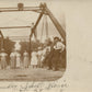 ATHENS WI SUNDAY SCHOOL PICNIC ANTIQUE REAL PHOTO POSTCARD RPPC
