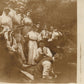 ATHENS WI GROUP w/ RIFLE ANTIQUE REAL PHOTO POSTCARD RPPC