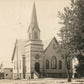 MT.HOREB WI CHURCH ANTIQUE REAL PHOTO POSTCARD RPPC