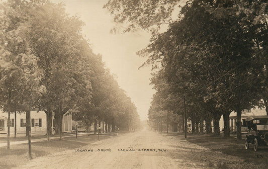 CANAAN STREET NH ANTIQUE REAL PHOTO POSTCARD RPPC
