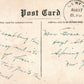 LEWES DE ME CHURCH ANTIQUE POSTCARD