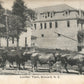 BREVARD NC LUMBER TEAM ANTIQUE POSTCARD