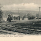 ORANGE MOUNTAIN TN TROLLEY COMING FROM EAGLE ROCK ANTIQUE POSTCARD