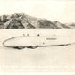 GREAT SALT LAKE UT BONNEVILLE SPEEDWAY VINTAGE REAL PHOTO POSTCARD RPPC