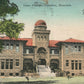 HONOLULU HI OAHU COLLEGE ANTIQUE POSTCARD