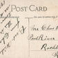 ATLANTA GA BIRDS EYE VIEW ANTIQUE POSTCARD