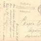 GERMAN COLLAGE w/ AIRPLANE ANTIQUE REAL PHOTO POSTCARD RPPC