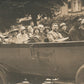 SIGHT SEEING CAR GERMAN ANTIQUE REAL PHOTO POSTCARD RPPC