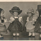 DOLLS ANTIQUE REAL PHOTO POSTCARD RPPC