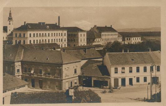 FURSTENFELD m. TABAK FABRIK ANTIQUE REAL PHOTO POSTCARD RPPC