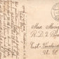 KIRCHBERG SA GERMANY 4 STREET VIEWS ANTIQUE REAL PHOTO POSTCARD RPPC