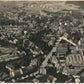 KIRCHBERG i. SA GERMANY FLUGZEUGAUSNAHME ANTIQUE REAL PHOTO POSTCARD RPPC