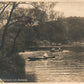 KIRCHBERG SA POHLTEICH mit BORBERG GERMANY ANTIQUE REAL PHOTO POSTCARD RPPC