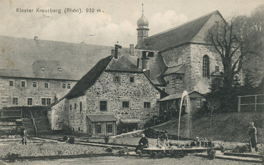 KLOSTER KREUZBERG RHON GERMANY ANTIQUE POSTCARD