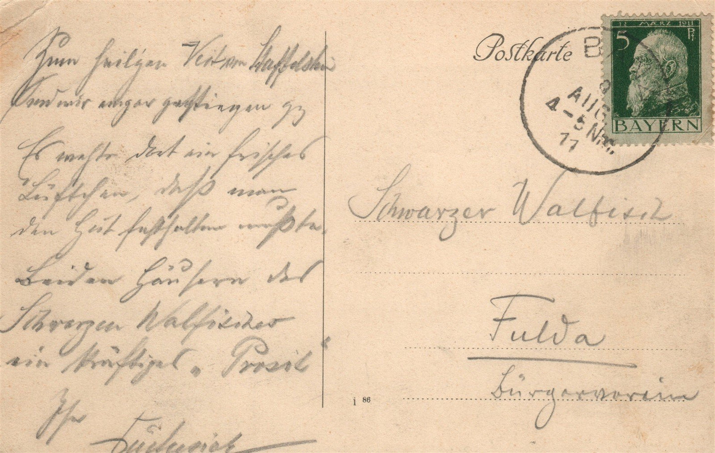 gruss vom STAFFELBERG GERMANY ANTIQUE POSTCARD