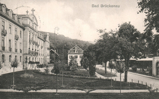 BAD BRUCKENAU GERMANY 1910 ANTIQUE POSTCARD