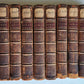 1754 ROMAN HISTORY by ROLLIN 12 VOLUMES antique ILLUSTRATED w/ MAPS
