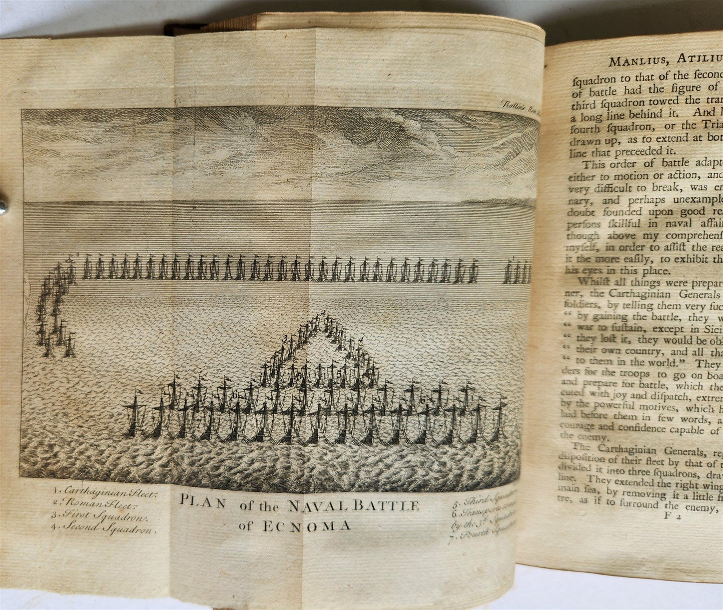 1754 ROMAN HISTORY by ROLLIN 12 VOLUMES antique ILLUSTRATED w/ MAPS