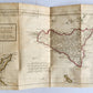 1754 ROMAN HISTORY by ROLLIN 12 VOLUMES antique ILLUSTRATED w/ MAPS