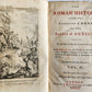 1754 ROMAN HISTORY by ROLLIN 12 VOLUMES antique ILLUSTRATED w/ MAPS